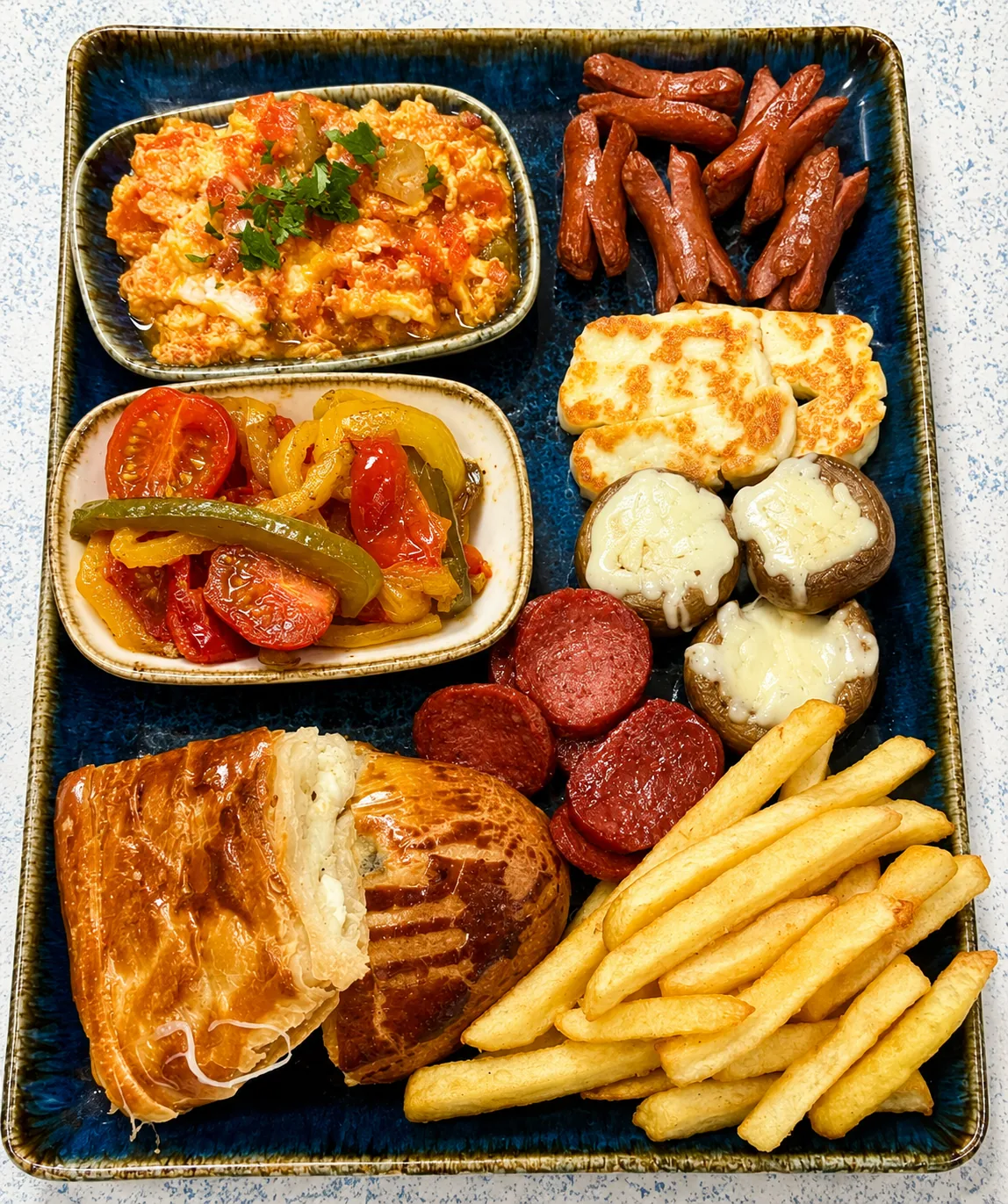 Chef Erkan food presentation