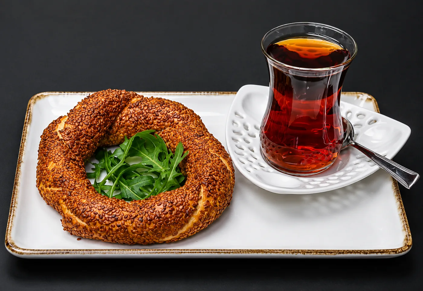 Chef Erkan food presentation