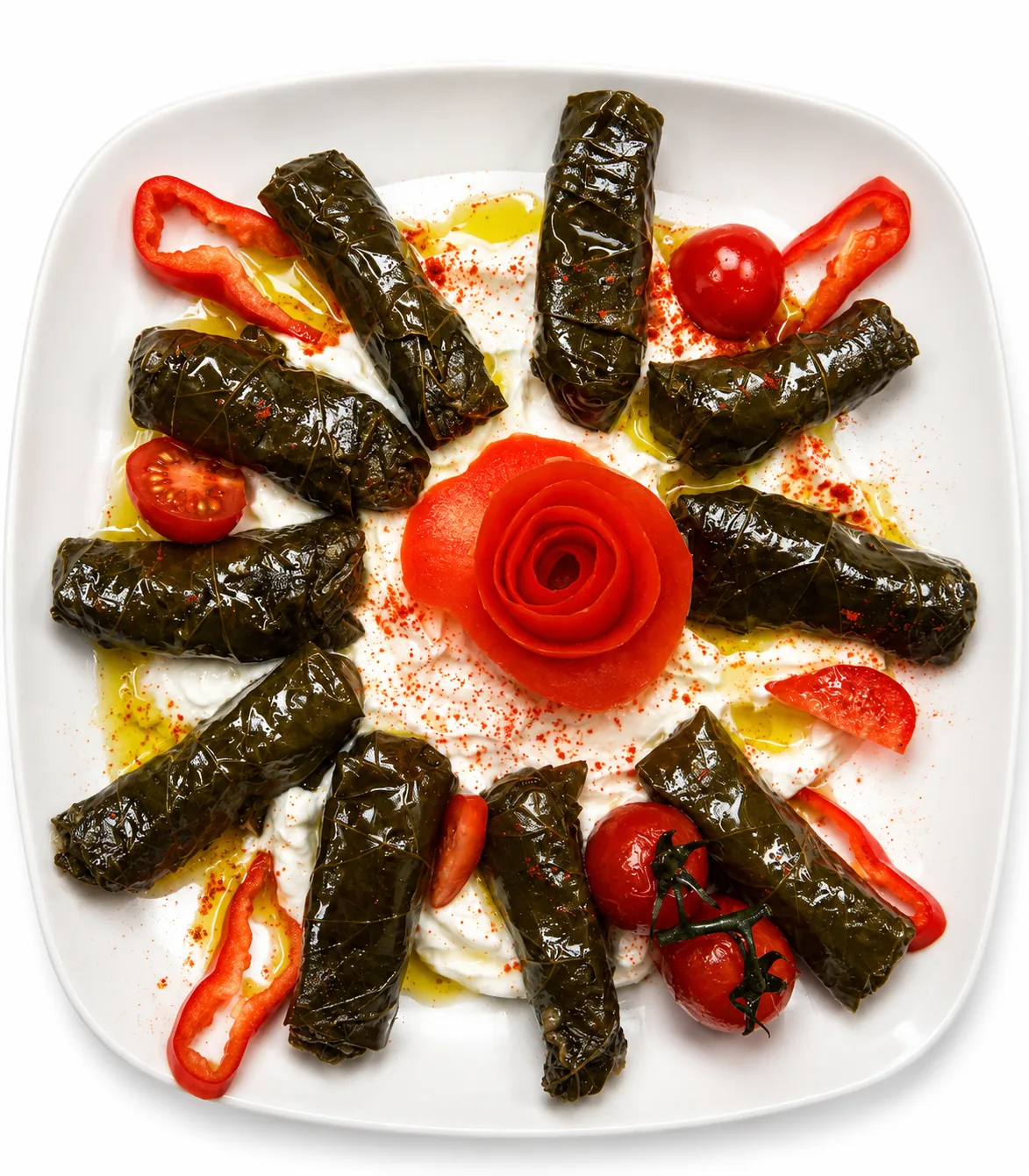 Chef Erkan food presentation