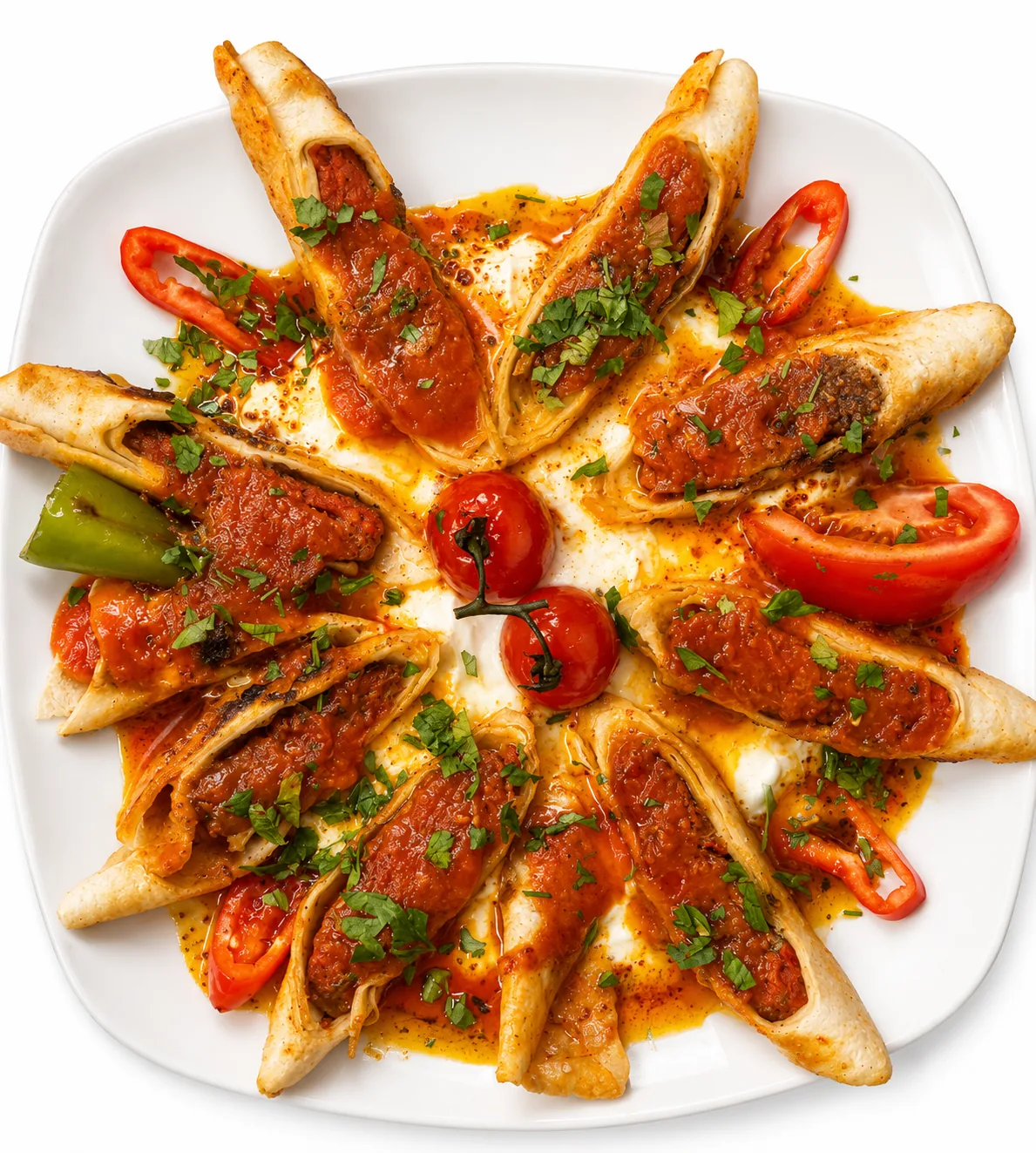 Chef Erkan food presentation