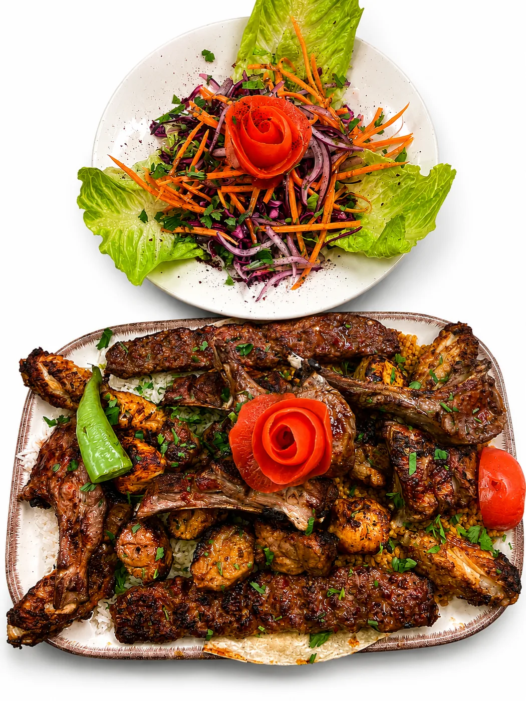 Chef Erkan food presentation