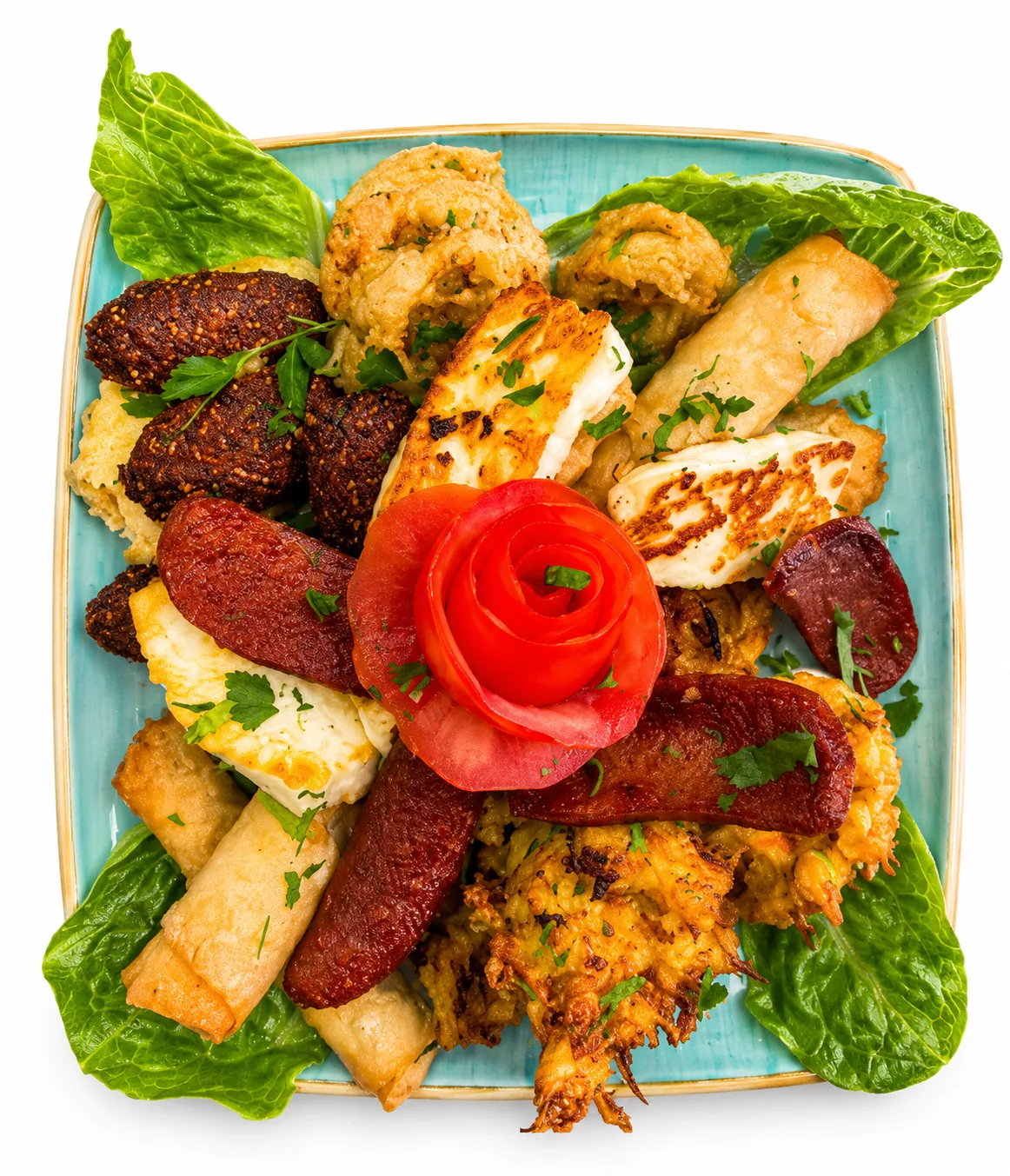 Chef Erkan food presentation